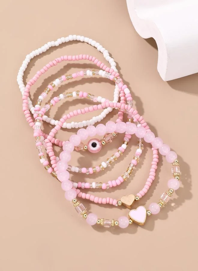 تايك تو Pack of 6 - Beaded Bracelet