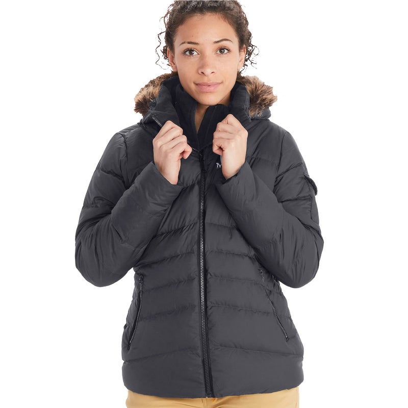 MARMOT Women’s Ithaca Puffer Jacket | Down-Insulated, Water-Resistant, Dark Steel, Medium - Image 1