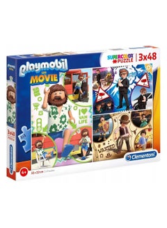 Clementoni Jigsaw Puzzle 3x48 Piece Playmobil The Movie - pzsku/ZB9870F086D177CD8DE88Z/45/_/1666189708/ec5a96e6-0c63-4be0-822c-045188ab9048