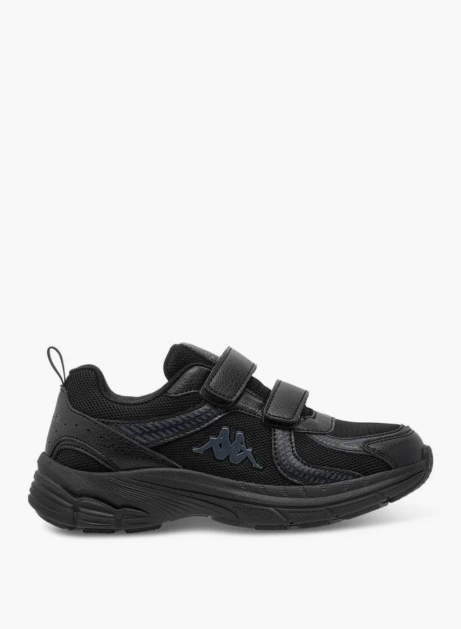 Kappa Boys' Logo Detail School Shoes with Hook and Loop Closure