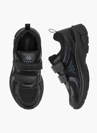 Kappa Boys' Logo Detail School Shoes with Hook and Loop Closure