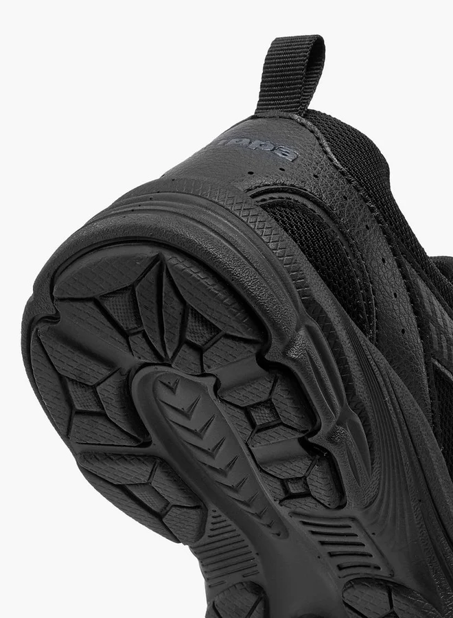 Kappa Boys' Logo Detail School Shoes with Hook and Loop Closure