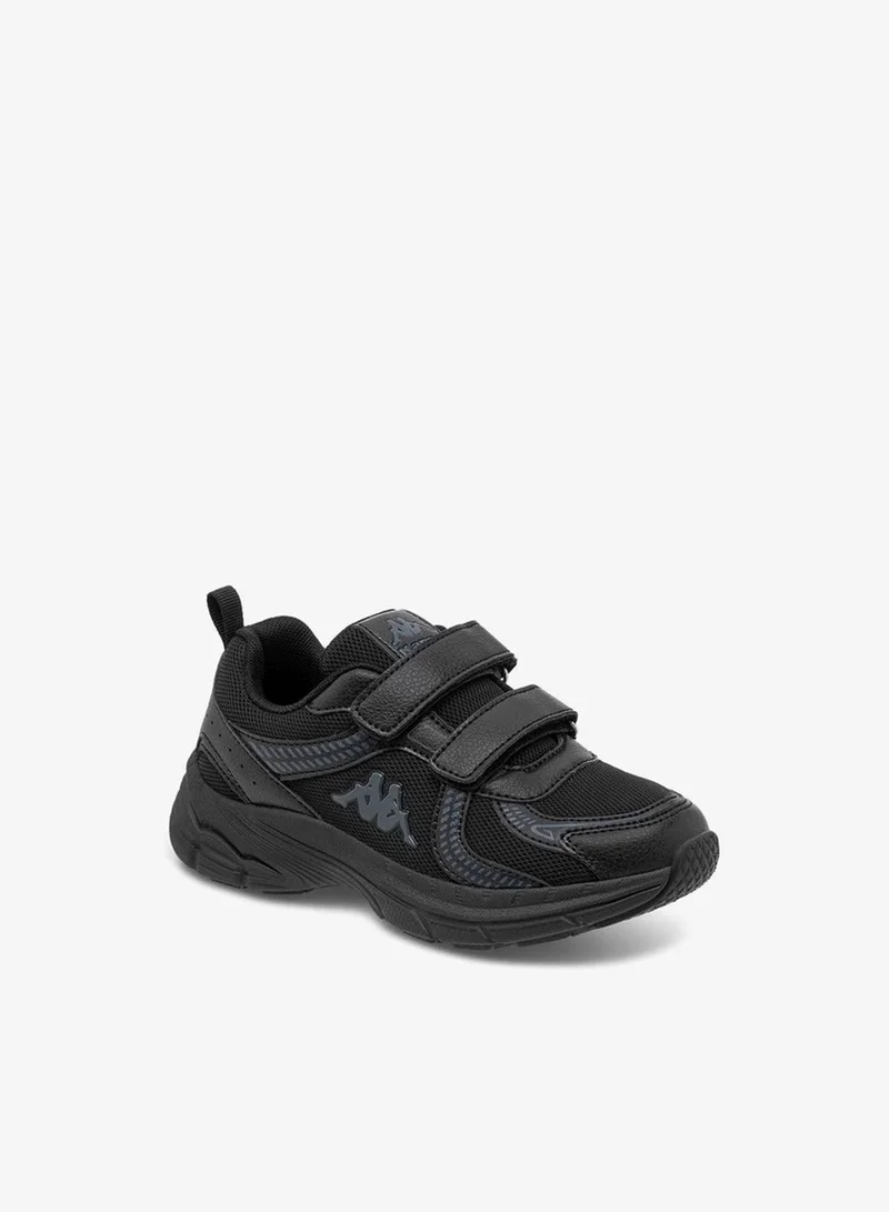 Kappa Boys' Logo Detail School Shoes with Hook and Loop Closure