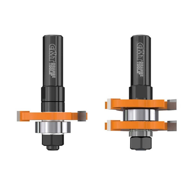 CMT ORANGE TOOLS مجموعة CMT 800.626.11 المكونة من قطعتين مع شفة وتجاويف، عمود 1/2 إنش - Image 5