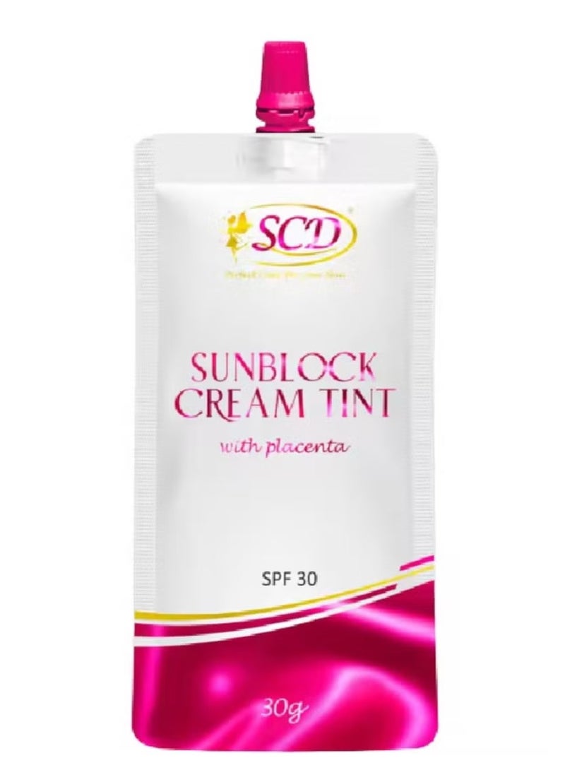 إس سي دي كريم الوقاية من الشمس مع المشيمة 30 جرام - Image 1