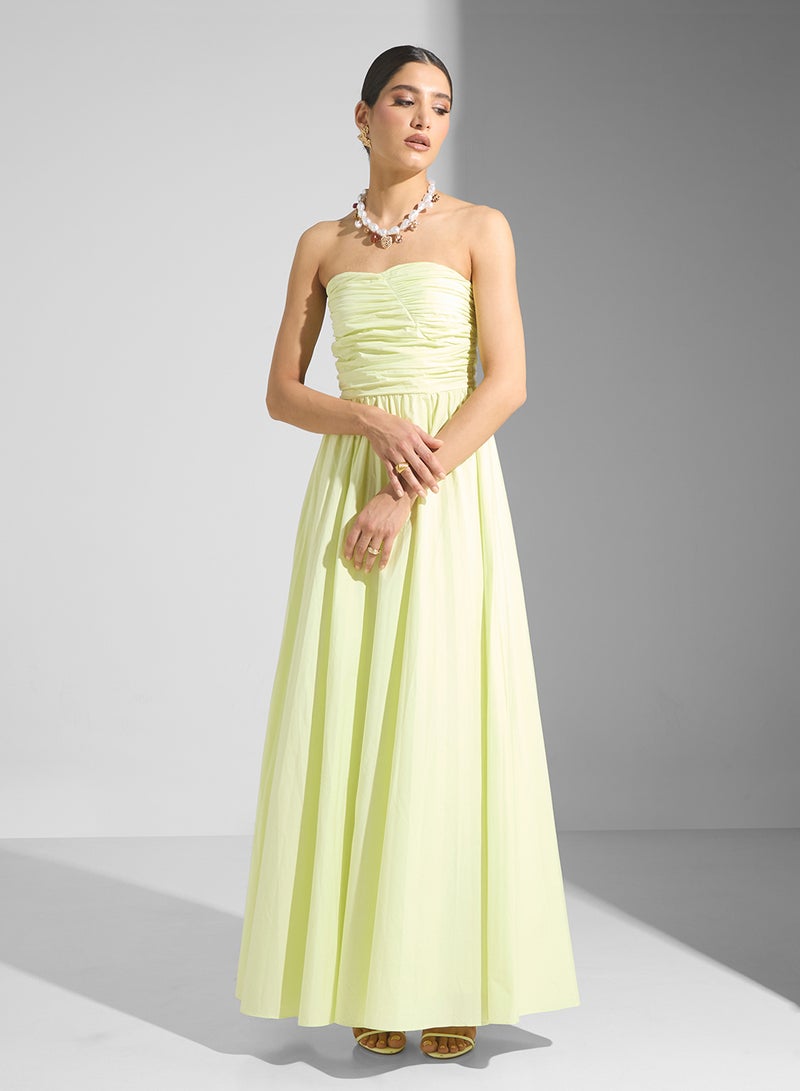 True Decadence Strapless Chiffon Dress - Image 4