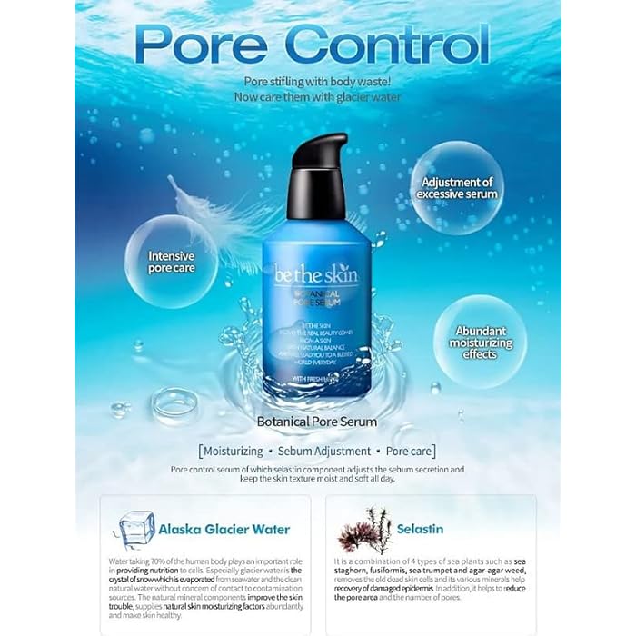 Be The Skin - Botanical Pore Serum - A beauty care for face serum packed with natural ingredients - Formulated to soothe the skin and minimize the appearance of pores - Best daily beauty product for Mom, Girlfriend, Spouse, Her, Women - Image 2