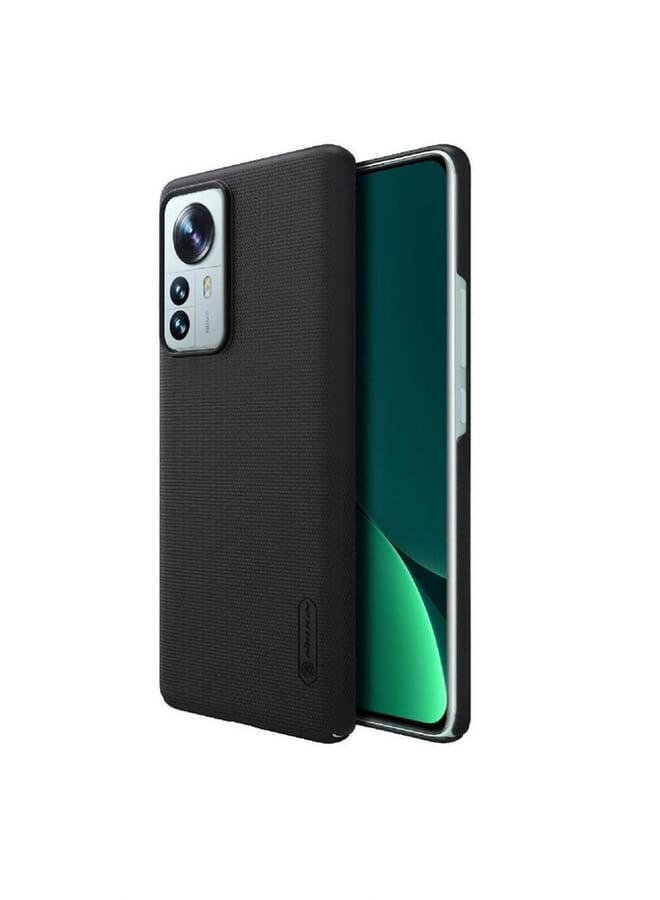Nillkin Super Frosted Shield Hard Back Case Cover For Xiaomi 12 Pro Black - Image 1