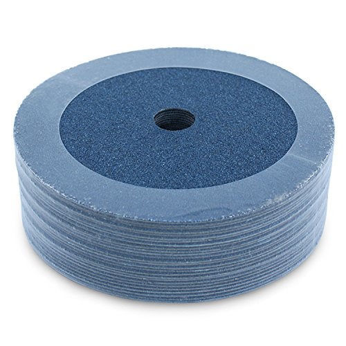 BHA Zirconia Resin Fiber Grinding and Sanding Discs, 7” x 7/8”, 60 Grit - 25 Pack - Image 5