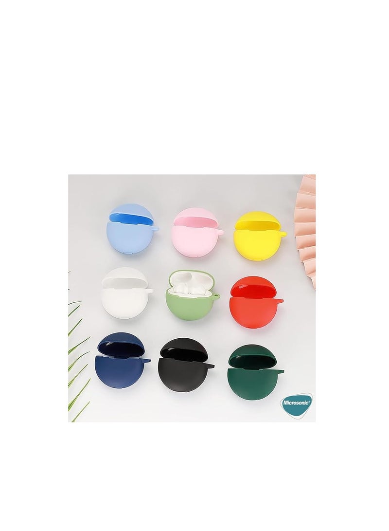 Case Oppo Enco Buds 2 Matte Silicone Black [Case Compatible with Enco Buds 2 - Black] - Image 3