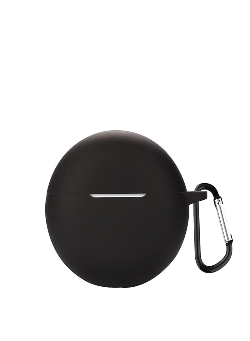 Case Oppo Enco Buds 2 Matte Silicone Black [Case Compatible with Enco Buds 2 - Black] - Image 1