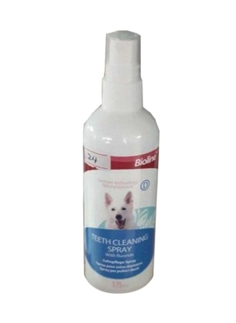 بايولاين بخاخ تنظيف أسنان الكلاب - 175 مل، تركيبة تبييض