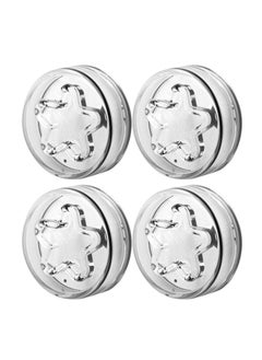 KASTWAVE Door Stopper Wall Protector, Door Knob Wall Shield, Rubber Door Bumper Wall Protector With Self Adhesive, Wall Protector Door Handle Cushion Bumpers for Refrigerator Door, Cabinets (4 PCS)  - Image 1