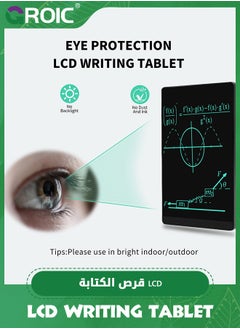 GROIC Black LCD Writing Tablet, Full Screen Erasable Digital Notepad for Kids and Adults, Drafting, Taking Notes and Leaving Message, 6.5 Inches Screen  - Image 3