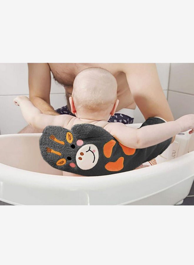 UBEYBI Luxury Non-Slip Baby Wash Glove Bath Fiber  - Image 2