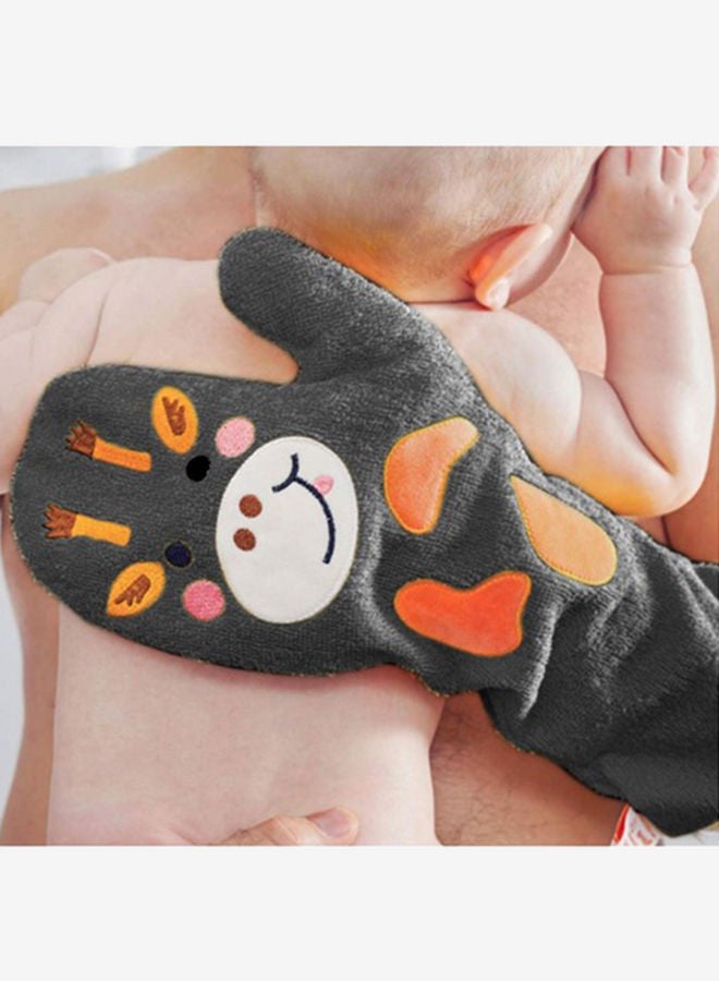 UBEYBI Luxury Non-Slip Baby Wash Glove Bath Fiber  - Image 4