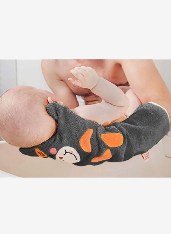 UBEYBI Luxury Non-Slip Baby Wash Glove Bath Fiber  - Image 3
