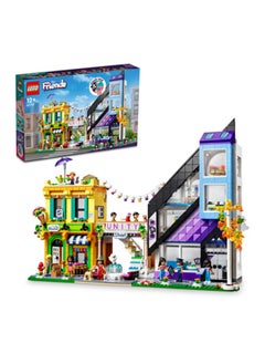 2,010 Pieces Lego Friends Downtown Flower And Design Stores 41732 Building Toy Set