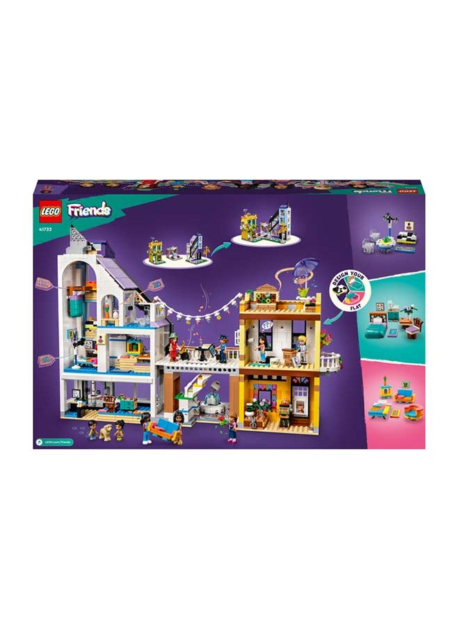 LEGO - 2,010 Pieces Lego Friends Downtown Flower And Design Stores 41732 Building Toy Set - Image 1