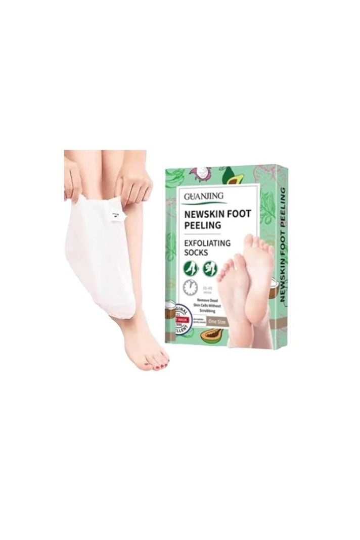 GUANJING 2 Pieces Foot Peeling Socks One Size - Image 3