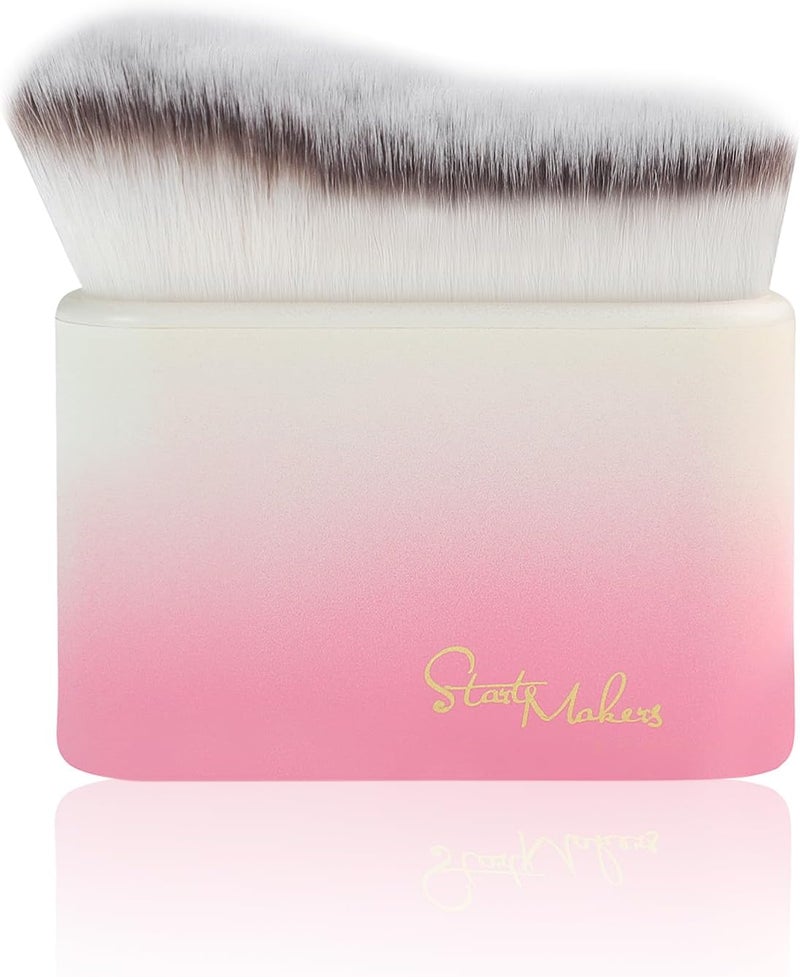 Tanning Brush Start Makers Makeup Brushes Kabuki Selftanning Brush for Liquid Cream and Powder Face Makeup for Body Leg Makeup