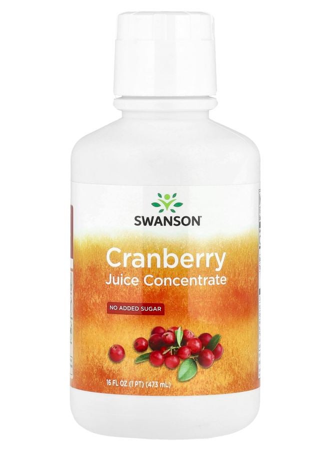 SWANSON Cranberry Juice Concentrate 16 fl oz (473 ml)