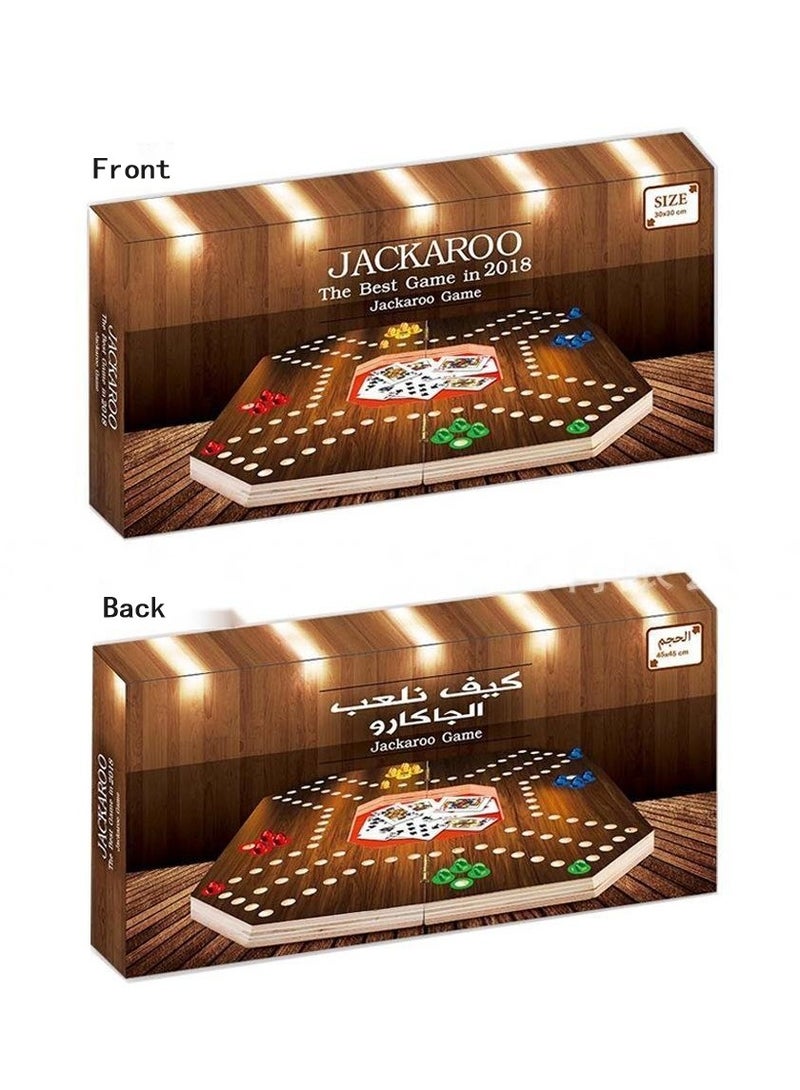 Board Game Card Game Jackaroo Arabic Pinball Card Game Family Entertainment Parent-Child Toys - Image 1