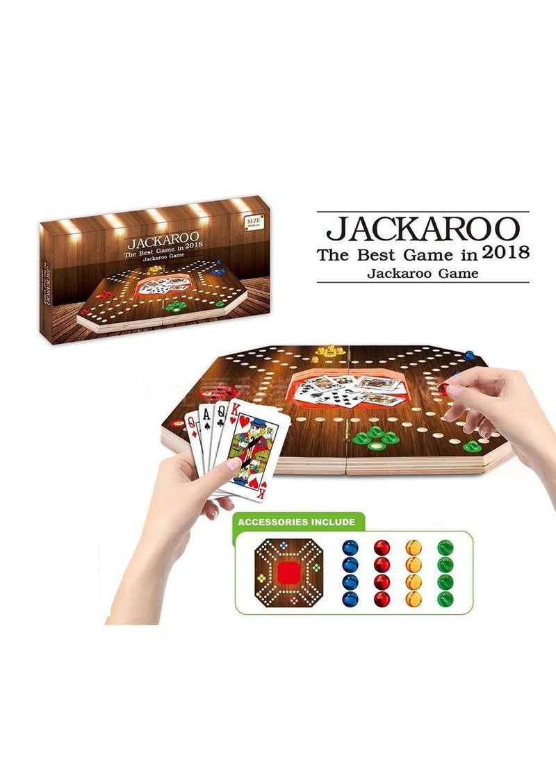 Board Game Card Game Jackaroo Arabic Pinball Card Game Family Entertainment Parent-Child Toys - Image 2