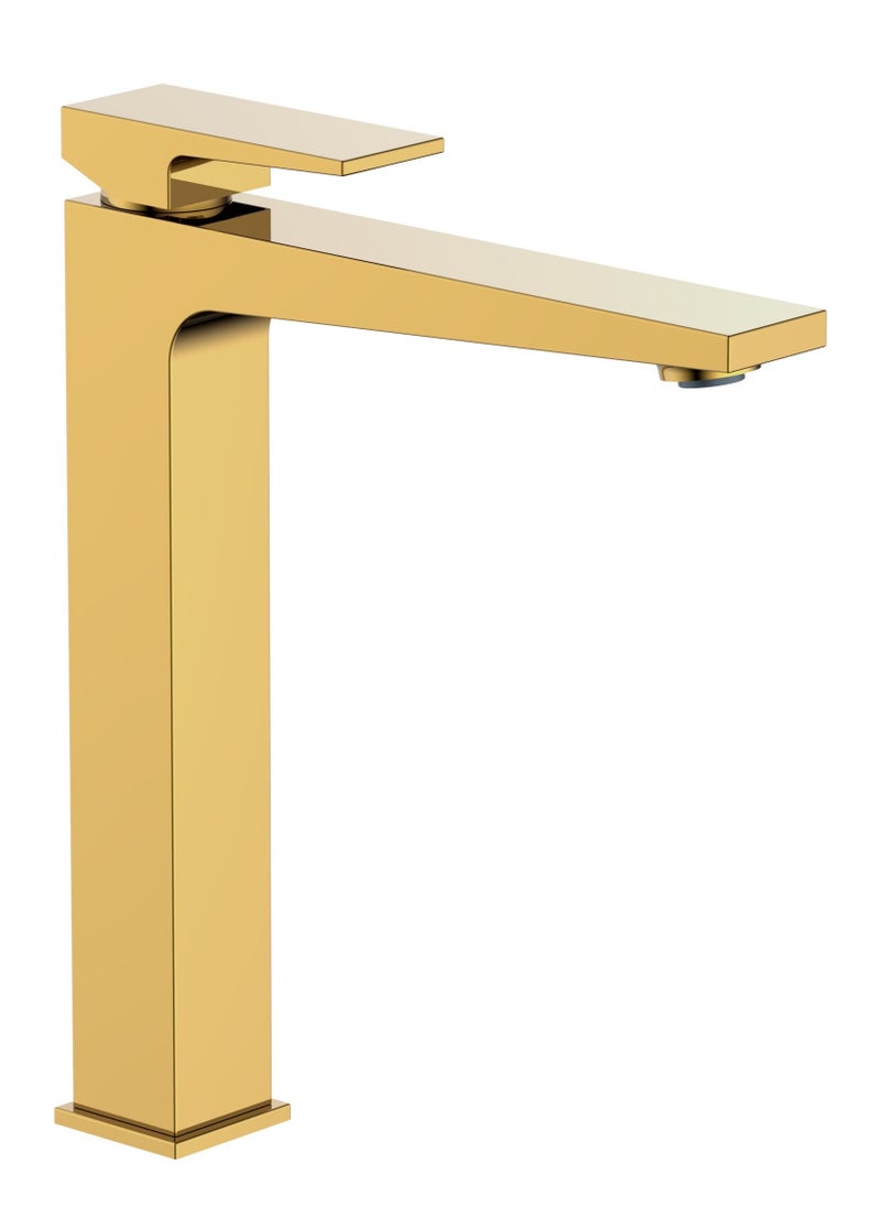 HESANIT HESANIT Infinity Bathroom High Basin Faucet Gold - 8007G 