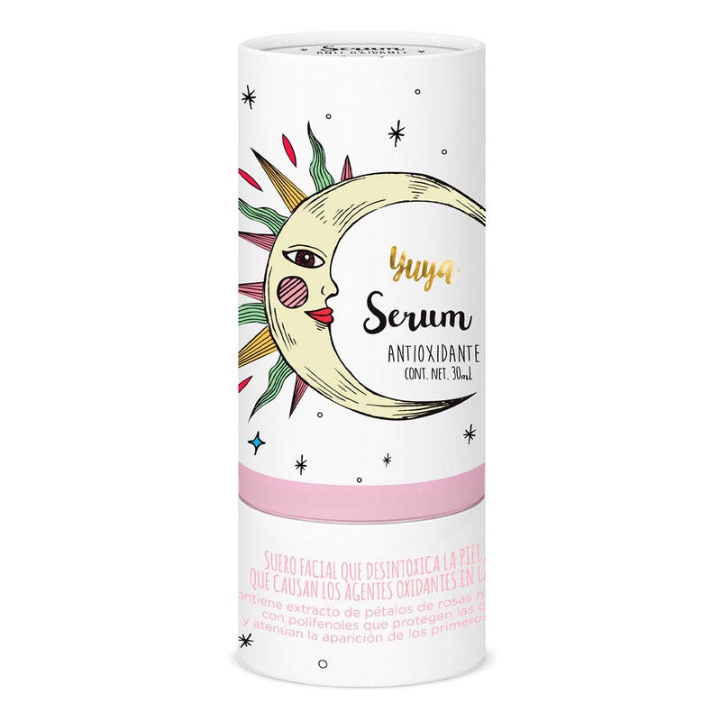 YuYa CrueltyFree Makeup Red Rose Petal Antioxidant Serum wWhite Wine Extract 30ml  Detox protect  reduce inflammation for a healthy glowing skin