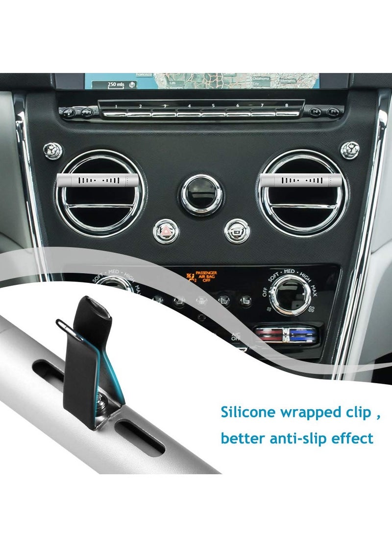 Car Air Fresheners, Car Fresheners Clip Set with 5 Essential Oil Scents and 5 Refill Sticks, Car Diffuser Vent Clip for Women Men Automotive Fragrance Decoration Accessories - Image 2