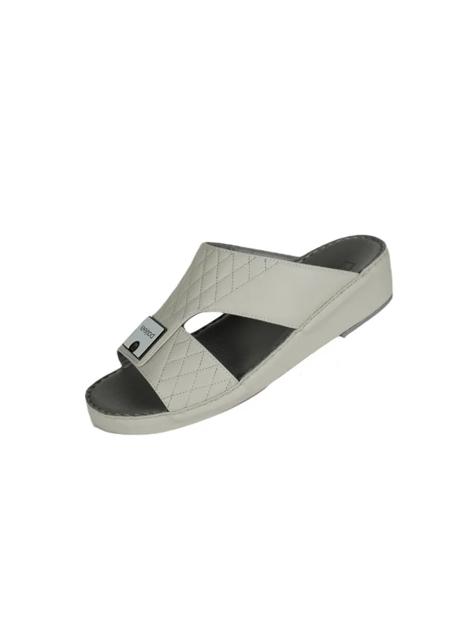 barjeel uno 008-3378 Barjeel Uno Men Arabic Sandals VTS 11 Light Grey