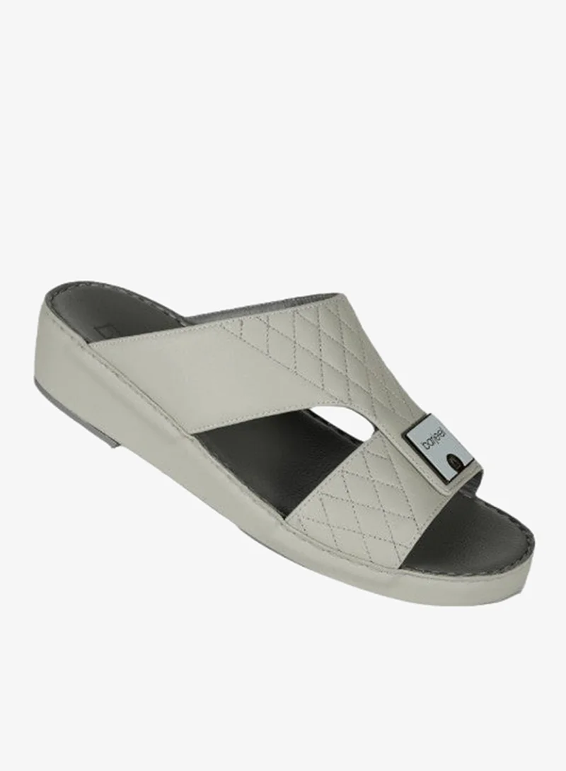 008-3378 Barjeel Uno Men Arabic Sandals VTS 11 Light Grey