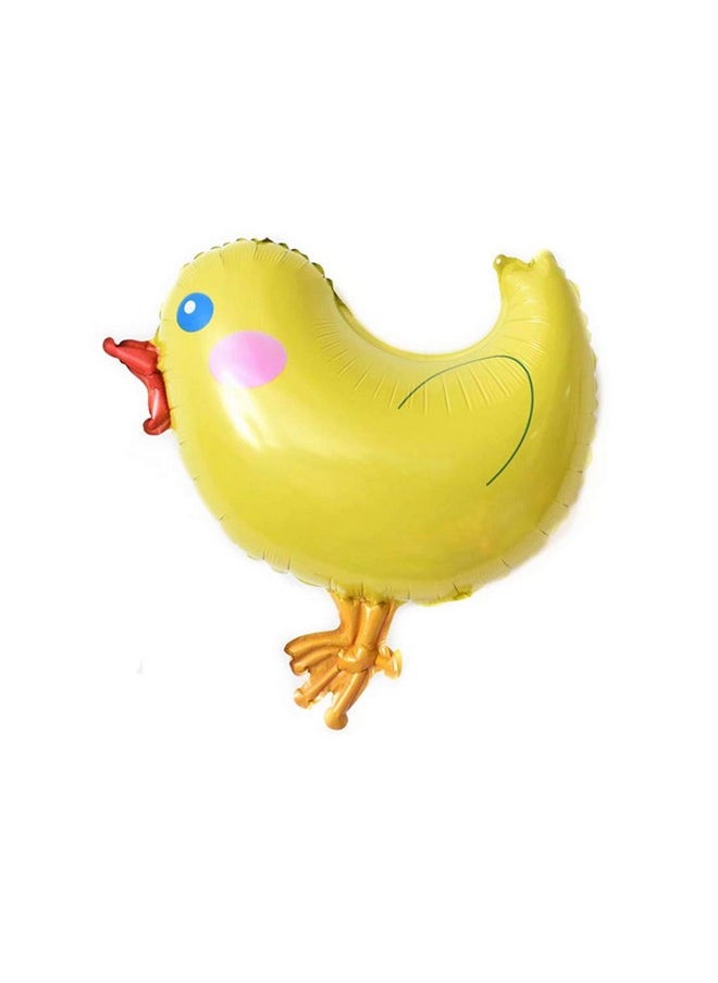 MORNDEW - 3 Pcs Chicken Shape Farm Animal Foil Balloon For Children Birthday Party Baby Shower Wedding Party Decorations - Image 1
