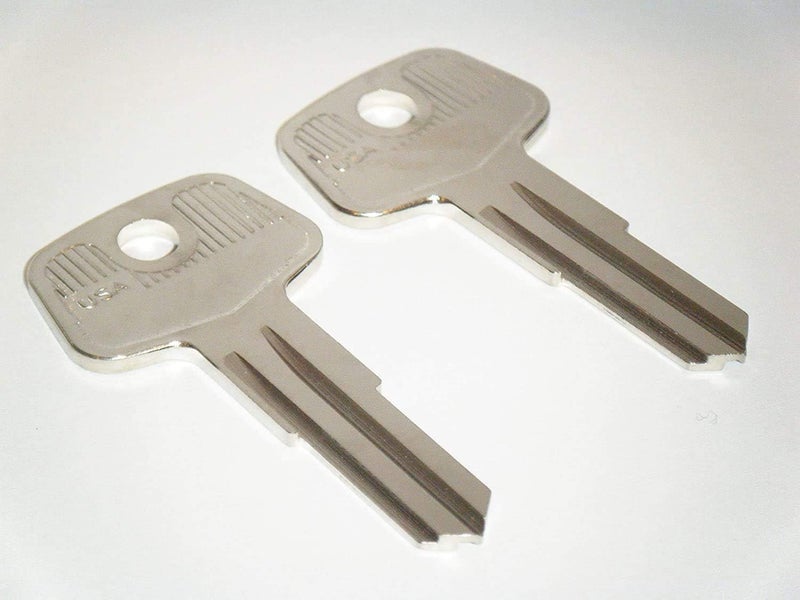 2 Cut Keys for Thule Roof Rack Lock Ski Rack Bicycle Hauler Kayak Carrier Boat. for Locks Stamped from N101 to N150 Just Check Your Locks and Match Your Number. (N115)