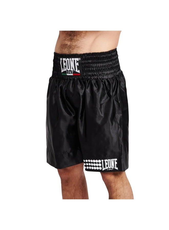 , Boxing Shorts, Unisex Adult, Black, XL, AB737