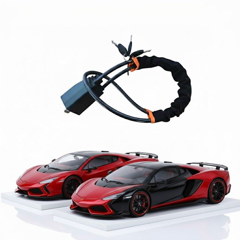 Universal Steering Wheel Lock Seat Belt Anti-Theft Device for Car Truck SUV Van Hey-Hey - Image 2