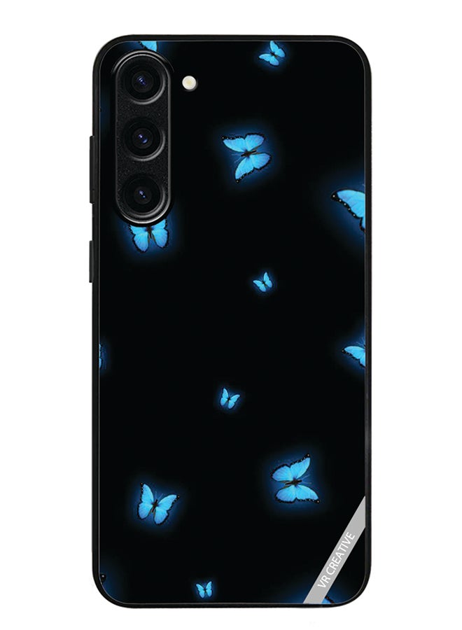 VR CREATIVE Protective Case Cover For Samsung Galaxy S24 Plus Butterfly Design Multicolour - Image 1