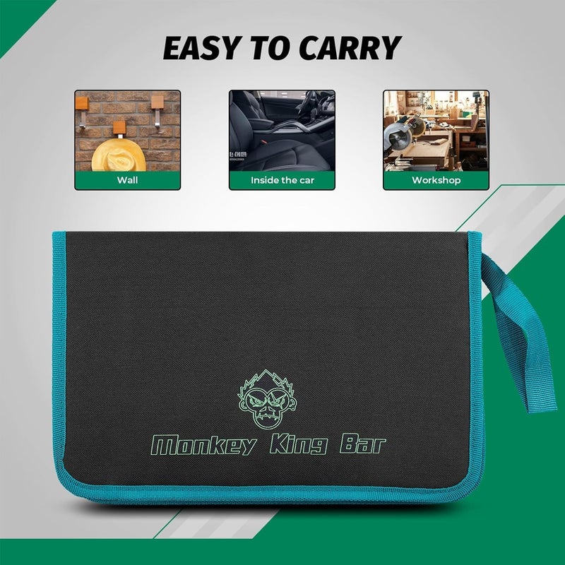 Monkey King Bar -12pcs Wood Carving Chisel Set- Sharp Woodworking Tools with Case Storage - Image 5