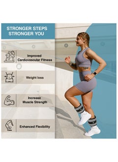 Allure Sphere Sphere Ankle Weights With Adjustable Straps For Men & Women 0.5Kg- 2.5Kg In Pair - Wrist & Leg Weights For Jogging, Running, Aerobics, Gymnastics, Fitness Exercise, Workouts  - Image 2