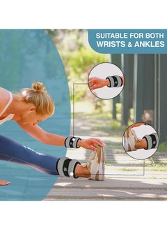 Allure Sphere Sphere Ankle Weights With Adjustable Straps For Men & Women 0.5Kg- 2.5Kg In Pair - Wrist & Leg Weights For Jogging, Running, Aerobics, Gymnastics, Fitness Exercise, Workouts  - Image 5