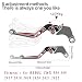 XIDAODIT Motorcycle Folding Extendable Adjustable Clutch Brake Levers for CMX 500 Rebel500 Rebel300 CMX300 20172022Red - Image 2