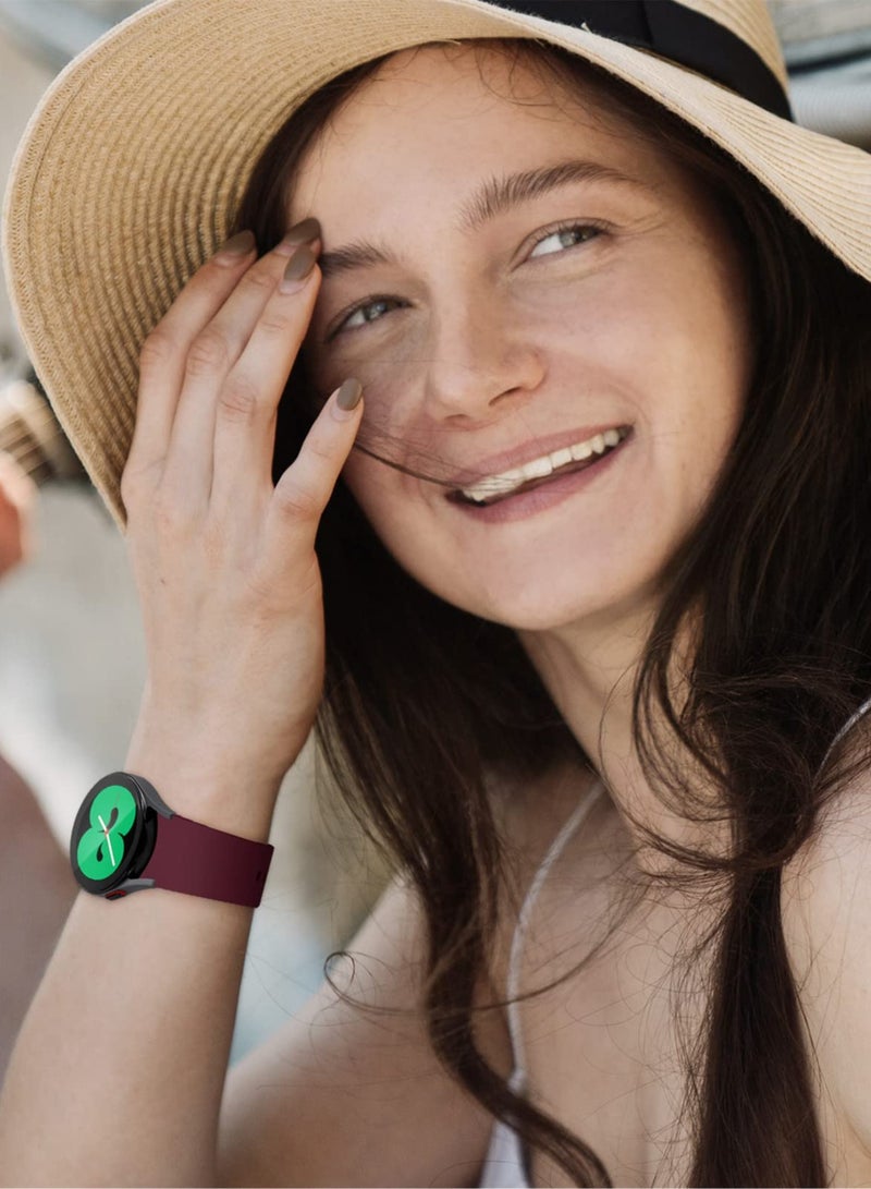 حزام بإبزيم من السيليكون 22 ملم لساعة سامسونج جالاكسي 3 45 ملم/جالاكسي 46 ملم/جير S3/هواوي ووتش 3/4/GT3 46 ملم/GT4 46 ملم/GT2E/GT2 Pro/GT GT2 46 ملم/Honor Magic Watch2 46 ملم/Amazfit GTR 2/2e/3 /4 - Image 2