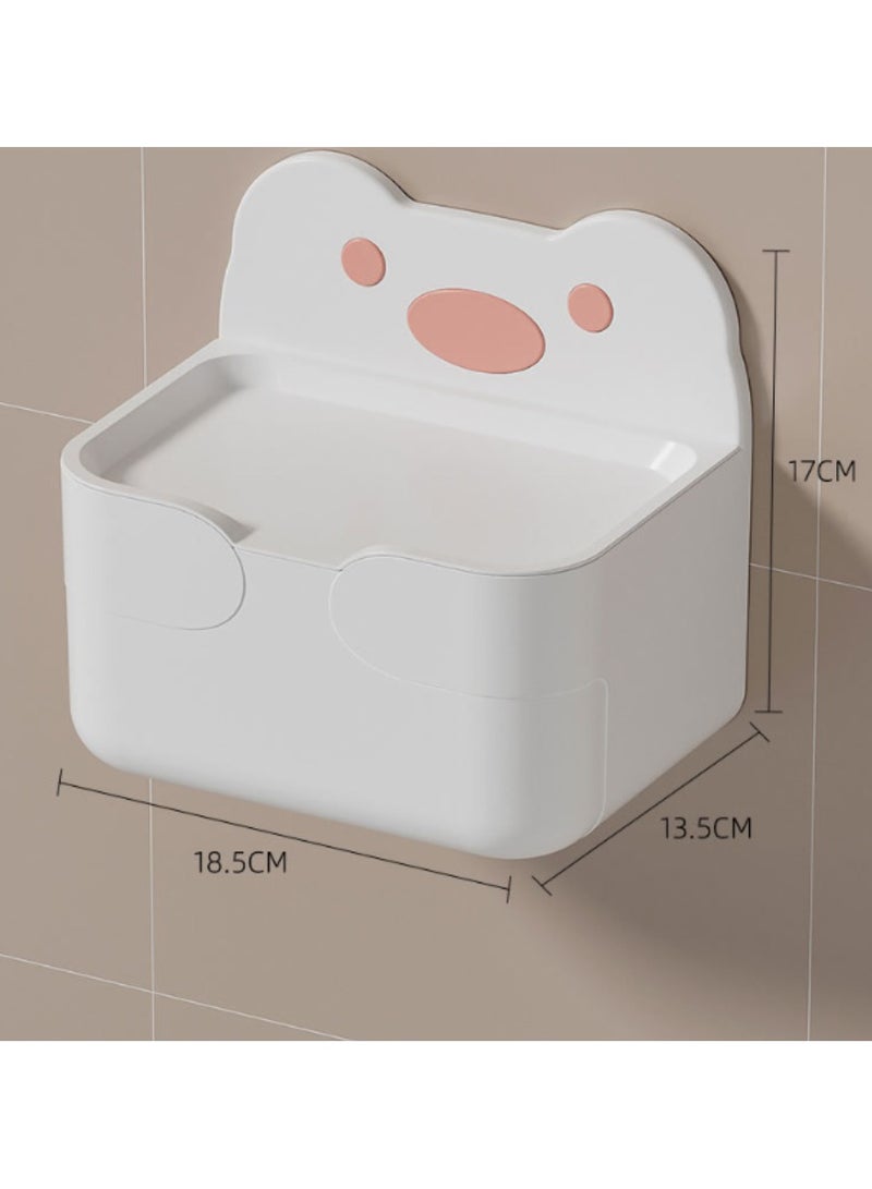 EBMINI Cartoon Tissue Box Wall Mounted Tissue Box