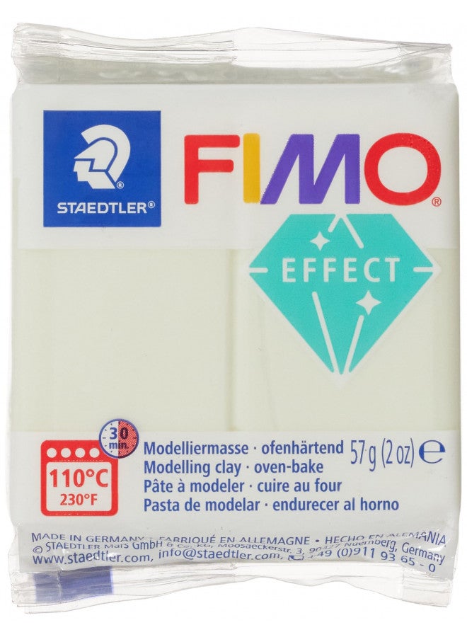 Staedtler FIMO Effects Polymer Clay - -Oven Bake Clay for Jewelry, Sculpting, Luminescent 8020-04 - Image 1