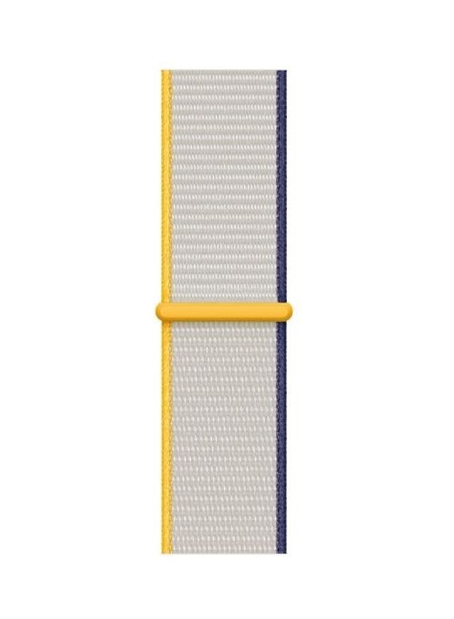 NIBEMINENT Loop Type Sport Replacement Strap Watchband for Apple Watch Series 7/6/SE/5/4/3/2/1 42/44/45mm Sea Salt  - Image 2