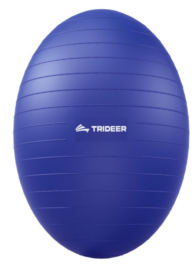 Trideer Yoga Ball for Exercise, Pregnancy & Birthing, 5 Sizes Exercise Ball for Physical Therapy, Stability, Fitness, Quick Pump Included - Image 1