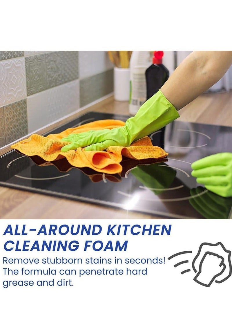 Generic - All-Round Kitchen Cleaning Foam, Bubble Cleaner Foaming Heavy Oil Stain Cleaner, All Purpose Bubble Cleaner Kitchen Deep Cleaning Spray, Stubborn Grease Grime Remover - Image 1