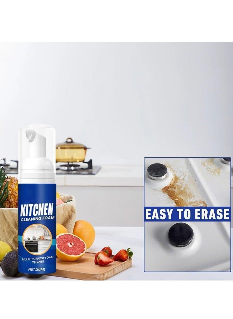 Generic - All-Round Kitchen Cleaning Foam, Bubble Cleaner Foaming Heavy Oil Stain Cleaner, All Purpose Bubble Cleaner Kitchen Deep Cleaning Spray, Stubborn Grease Grime Remover - Image 1