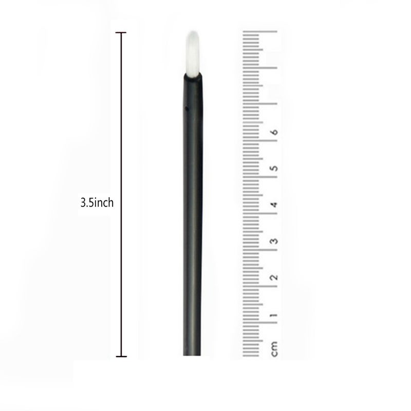 GoWorth 500Pcs/Set Disposable Lip Brushes Make Up Brush Lipstick Lip Gloss Wands Applicator Tool Makeup Beauty Tool Kits (Black) - Image 5